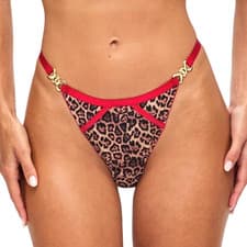 Image of Ann Summers Size 10 Wild Desire Thong New & Tags EU 36 String Knickers