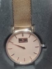 Image of Abbott Lyon Blush Chain Mirror Women's Watch
