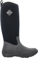 Image of Muck Boots Arctic Womens Wellington Boots Shoes 4-8 Wellies Black Pull On