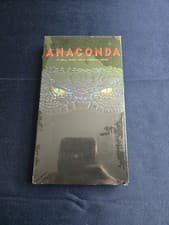 Image of Anaconda (VHS, 1997) Horror, Jennifer Lopez, Ice Cube, Jon Voigt Factory Sealed