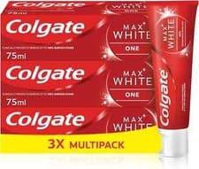 Image of Colgate Max White One Toothpaste 3 X 75ml - Teeth Whitening Toothpaste