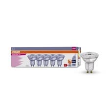 Image of 5 x Osram LED Parathom GU10 34W (35W) 230lm Warm White (3000K) Dimmable Bulbs