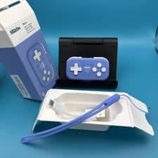 Image of 8BitDo Micro Bluetooth Blue Gamepad (Android/Raspberry Pi/Switch)