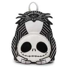 Image of Loungefly The Nightmare Before Christmas Headless Jack Skellington Mini Backpack