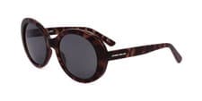 Image of Karen Millen KM5051 Brown tort 54/0/140 WOMAN Sunglasses
