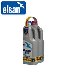 Image of Elsan Toilet Fluid - Double Blue + Free Double Rinse - 2 Litre