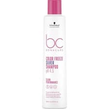 Image of Schwarzkopf BC Bonacure PH 4.5 Color Freeze Silver Shampoo, 250ml / 1L