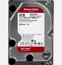Image of Western Digital RED WD40EFRX 4TB 3.5" SATA CCTV Surveillance Desktop PC HDD Disk