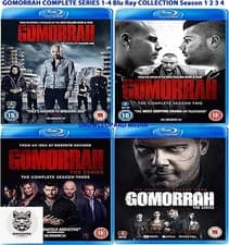 Image of GOMORRAH COMPLETE SERIES 1-4 Blu Ray COLLECTION Season 1 2 3 4 gomorah gommorah