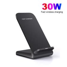 Image of 30W Fast Wireless Charger Charging Dock Stand For Apple iPhone 17 16 Samsung S26