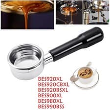 Image of 58mm Coffee Portafilter Bottomless Portafilter For Breville BES980 990 920 900