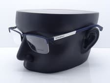 Image of EMPORIO ARMANI EA 1041 3131 BLUE & SILVER RX OPTICAL EYEGLASSES GLASSES FRAMES