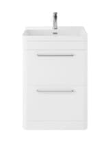 Image of Balterley 2 Drawer Vanity Unit & Basin - Choose Mount Type and Colour/Size