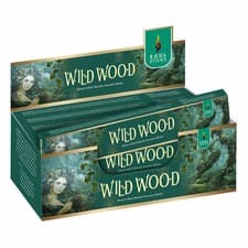 Image of Incense Sticks Soul Sticks Wild Wood 12 Pack Hand-Rolled Masala Natural