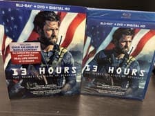 Image of 13 Hours Blu Ray US Release Region A w/ Slip Case NEW & SEALED