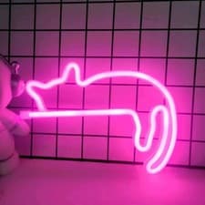 Image of LED Neon Sign Light LED Wall Lights Visual USB Bar Lamp Night Light Party Decor