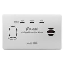 Image of Kidde 7CO - 10 Year Life LED Carbon Monoxide Detector / CO Alarm with Batteries