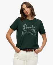 Image of Superdry Womens Lo-Fi Outdoors Relaxed T-Shirt