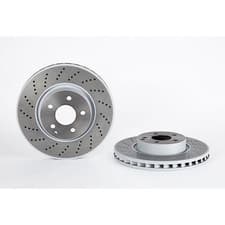 Image of 09.A621.31 Brake Disc x2 Front Fits Mercedes C-Class T-Model Coupe By Brembo