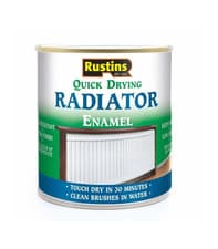 Image of Rustins Quick Dry Radiator Enamel Paint - All Finishes, Colours & Sizes