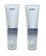 Image of ASP System Blonde Ice Blonde Charcoal Conditioner 275ml Pack of 2