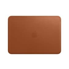 Image of Genuine / Official Apple Leather Sleeve for MacBook 12" - Saddle Brown - New
