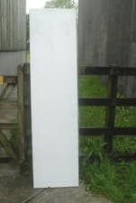 Image of INTERNAL PRE-PAINTED DOOR, WHITE, NEW, HOLLOW CORE,H:2045 [83"]xW:552x38mm