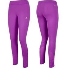 Image of Adidas Girls Sport Leggings Kids Tight Fitness Pants Training Pants Purple Pink