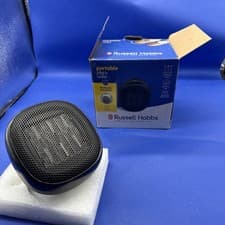 Image of Russell Hobbs RHPH7001 700W Compact Fan Heater- Black Ceramic