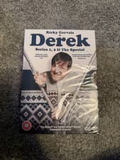 Image of DEREK - COMPLETE BOX SET  1, 2 and SPECIAL - NEW SEALED - Ricky Gervais