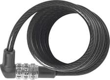 Image of Abus 3506c Combi Coil 6mm x 120cm Cable Bike Lock Black Cycling Bike Security