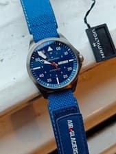 Image of Hamilton Khaki Aviation Pilot Day Date Auto Air-Glaciers Edition 42mm RRP£1,285