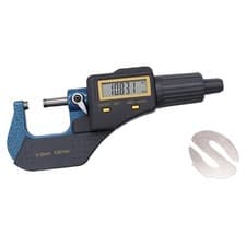 Image of Digital Outside External Micrometer 0-25mm / 0-1" Metric + Imperial Measurement