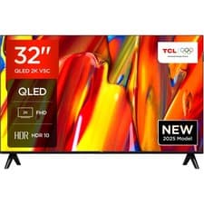 Image of TCL 32" Smart TV, 32V5CUK, Android, Full HD, QLED, Google Assistant & Freeview