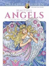 Image of Creative Haven Beautiful Angels Coloring Book by Marjorie Sarnat (Paperback)