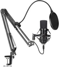 Image of RED5 Nova Gaming Microphone USB Plug & Play Clamping Boom Arm Multiplatform Kit