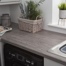 Image of 67.5cm x 2m d-c-fix OAK SHEFFIELD PEARL GREY sticky back plastic vinyl wrap film