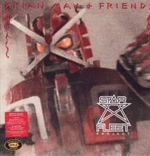 Image of Brian May Star Fleet Project LP vinyl Europe Emi 2023 Maximum fidelity half