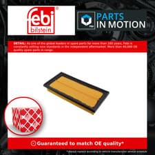 Image of Air Filter fits MITSUBISHI MIRAGE A05A 1.0 2012 on 3A90 1500A399 1500A617 Febi