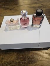 Image of Salvatore Ferragamo Signorina & Uomo Mini Miniature EDP & EDT 5ml Gift Set New