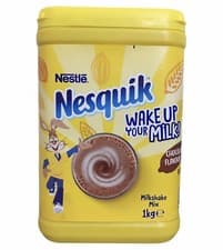 Image of Nestle - Nesquik Chocolate Flavour Milkshake 1KG 74 Servings [ Free UK Postage ]