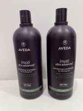 Image of Aveda Invati Ultra Exfoliating Shampoo and Conditioner Light Duo 1L  RRP £300
