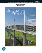 Image of Student Study Guide and Solutions Manual for University Physics, Volume 1 (Chapt