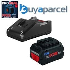 Image of Bosch ProCore 18v Starter Set 1 x 8.0Ah PRO CORE Battery + GAL18V-40 Charger