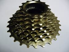 Image of ETC 8 Speed Freewheel (screw on) 13-28T Nickel Bicycle Bike Cycle MTB Gears NEW