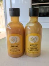 Image of The Body Shop Truly Nourishing Banana Shampoo and Conditioner 250ml