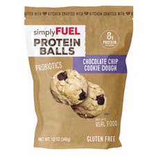 Image of Simply Fuel Protein Balls, Chocolate Chip Cookie Dough (12 Oz)