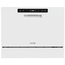Image of HYE 55cm Table Top 6 Place Settings Dishwasher - DW016TTW25 - Refurb A (Read)
