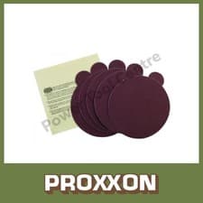 Image of Proxxon 28160 Micromot Self-adhesive corundum sanding discs for TG 125/E 80 Grit