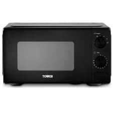 Image of Tower Microwave Black 20L 800W 5 Power Levels Defrost Function T24044BLK